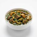 Enjoy authentic Nigerian Edikaikong Soup with assorted meat in Dagenham.