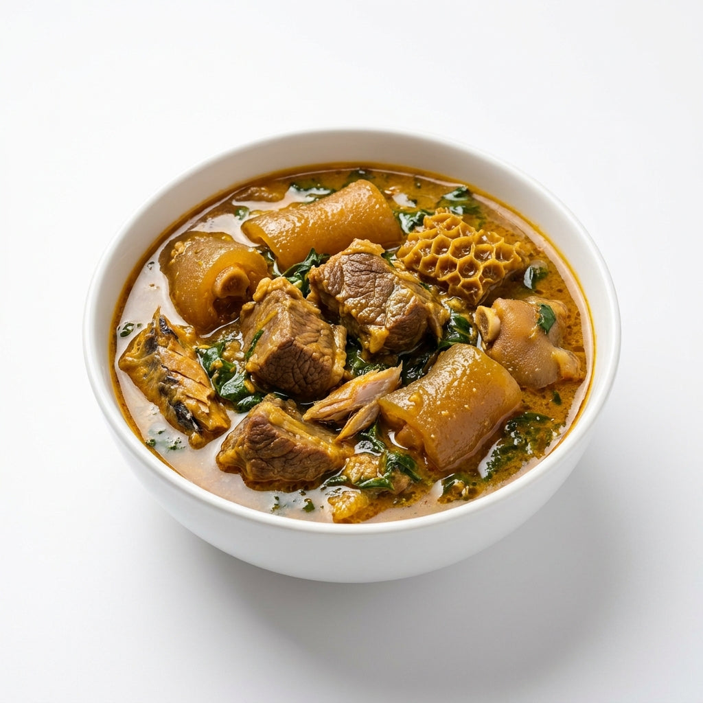 Oha Soup with Assorted Meat